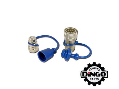 COUPLING & DUST CAP KIT 3/8" Q/RELEASE