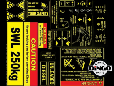 DECAL SET - DASH - K92/K93