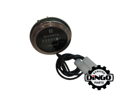 HOURMETER ROUND QUARTZ 12V