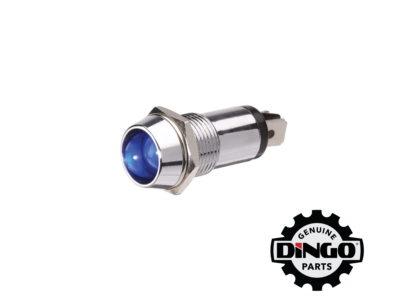LED PILOT LIGHT BLUE LOW FUEL / M.I.L / WARNING