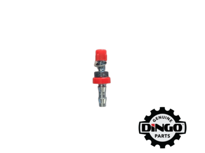 HOSE TAIL STRAIGHT M8 X 1.25 THREAD X 1/4" HOSE (cbnk drain)